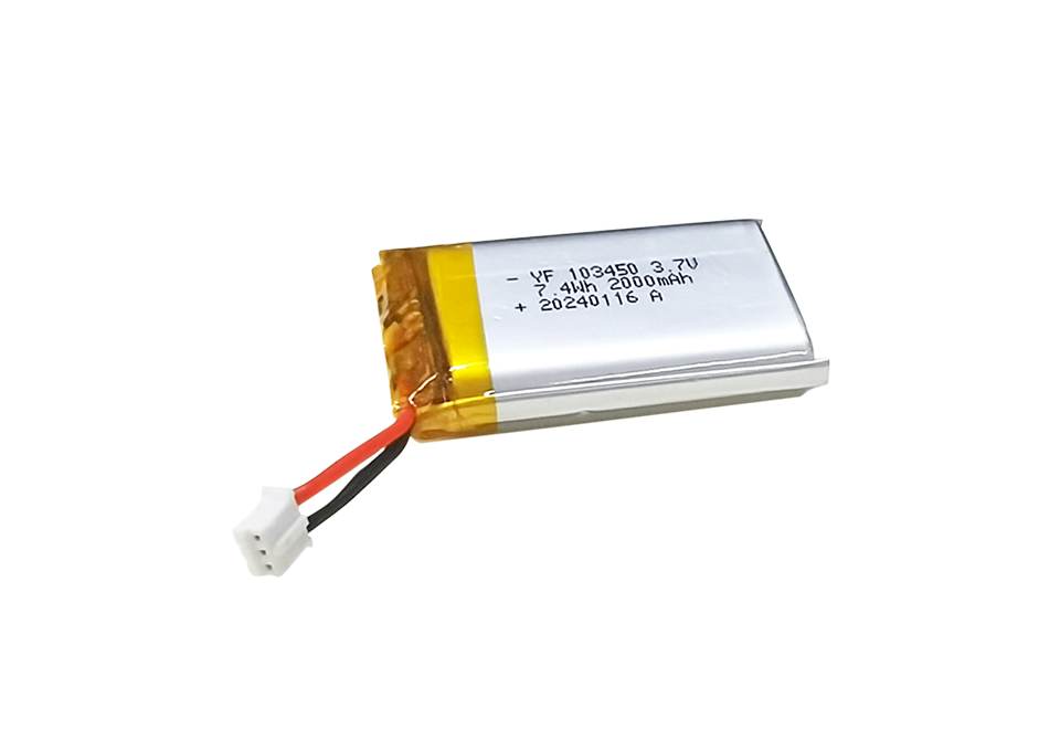 3.7V 2000mAh 锂电池